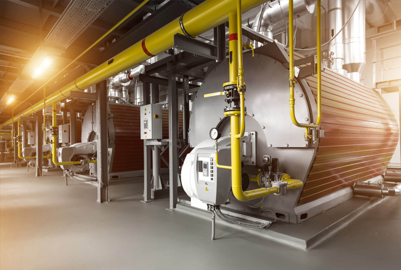 تسخين الغلايات الصناعية