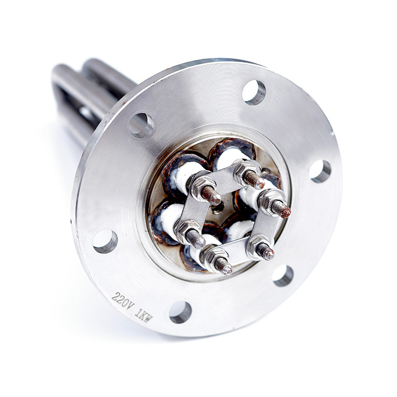 سخان غاطس ذو شفة من الفولاذ المقاوم للصدأ سخان غاطس ذو شفة من الفولاذ المقاوم للصدأ